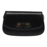 Pre-owned Leather gucci-bags Gucci Vintage , Black , Dames