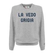 Grijze Sweaters voor Mannen MC2 Saint Barth , Gray , Heren