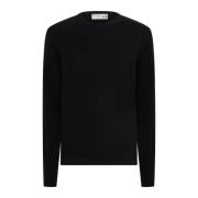 Cashmere Sweater Ballantyne , Black , Heren