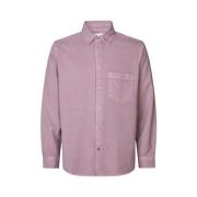 Moderne Damon P Shirt Samsøe Samsøe , Purple , Heren