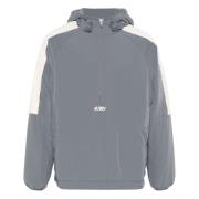 Nylon Anorak Jas Autry , Gray , Heren