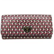 Pre-owned Leather wallets Prada Vintage , Multicolor , Dames