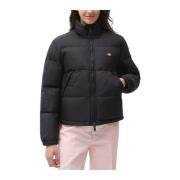 Alatna Dames Puffer Jas Dickies , Black , Dames