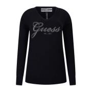 Stijlvolle Saige Sweater voor vrouwen Guess , Black , Dames