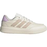 Moderne Design Sneaker - Wit, Roze Adidas Originals , White , Dames