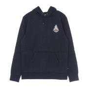 Navy Blazer hoodie met kangoeroezak HUF , Blue , Heren