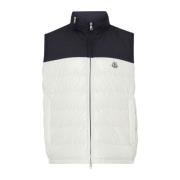 Ecru Donsvest Cerces - Stijlvol Moncler , Beige , Heren