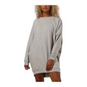 Clean Oversized Sweat Dress Co'Couture , Gray , Dames