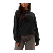 Vibrantenergy-sw Dames Sweater Antraciet Harper & Yve , Black , Dames