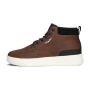 Hoge Leren Sneakers Lexing-t PME Legend , Brown , Heren