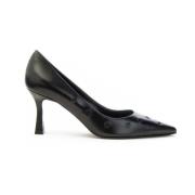 Studded Leather Pumps Roberto Festa , Black , Dames