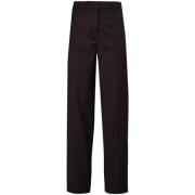 Zwarte Broek Met Rechte Pijpen Liu Jo , Black , Dames