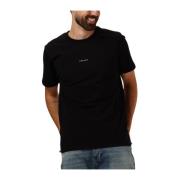 Heren Regular Fit Crewneck T-shirt Pure Path , Black , Heren