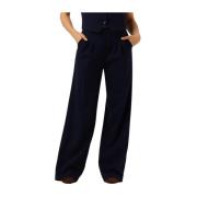 Elegante Navy Blue Pantalon Notre-v , Blue , Dames