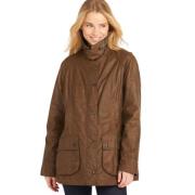 Leather Jackets Barbour , Brown , Dames