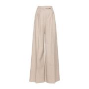 Chique Entree Jurk Max Mara , Beige , Dames