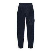 Broek met logo Stone Island , Blue , Heren