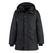 Parka met capuchon en geribbelde boorden Canada Goose , Gray , Heren