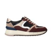 Rood Mix Veterschoen Mephisto , Multicolor , Dames