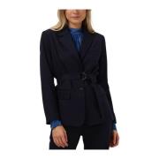 Elegante Herdis Caia Blazer MOS Mosh , Blue , Dames