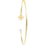 Parel Manchet Accessoires Tory Burch , Yellow , Dames