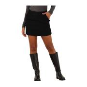 Zwarte Minirok Malina Stijl Second Dames , Black , Dames