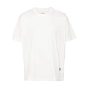 Krijt T-shirt voor mannen Bottega Veneta , White , Heren