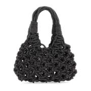 Kristallen Mini Tas Hibourama , Black , Dames