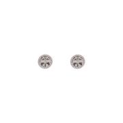 Iconische Miller Pavé Stud Oorbellen Tory Burch , Gray , Dames