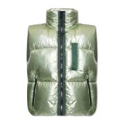 Down Vest met Logo Givenchy , Green , Heren