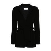 Stijlvolle Seggio Jurk Max Mara , Black , Dames