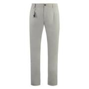 Charm Key Katoenen Broek Paul & Shark , Gray , Heren