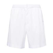 Witte Casual Shorts Aspesi , White , Heren