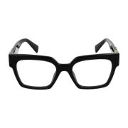 Stijlvolle Bril Miu Miu , Black , Dames