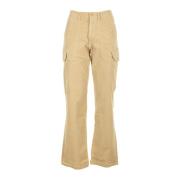 Fluwelen Broek Reiko , Beige , Dames