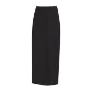 Zwarte Midi Potloodrok Veronica Beard , Black , Dames