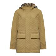 Stijlvolle Jassen Collectie Burberry , Yellow , Dames