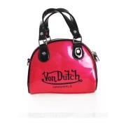 Roze Jazz Bowling Handtas VON Dutch , Pink , Dames