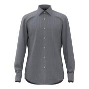 Blauw Shirt P-Hank-Kent Stijl Hugo Boss , Blue , Heren