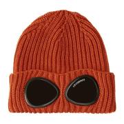 Gebreide muts met Goggle-lenzen C.p. Company , Brown , Unisex