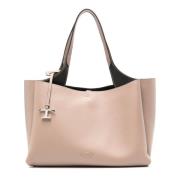 Leren Medium Tas Tod's , Beige , Dames