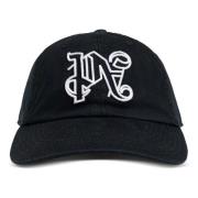 Monogram Logo Pet Palm Angels , Black , Heren