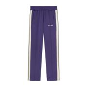 Logo Track Pants Klassieke Stijl Palm Angels , Blue , Heren