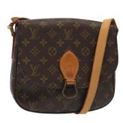 Pre-owned Canvas louis-vuitton-bags Louis Vuitton Vintage , Brown , Da...