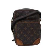 Pre-owned Canvas louis-vuitton-bags Louis Vuitton Vintage , Brown , Da...