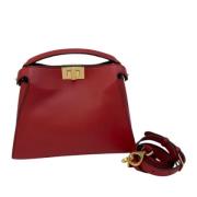 Pre-owned Leather fendi-bags Fendi Vintage , Red , Dames