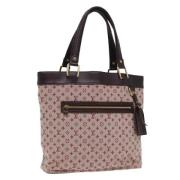 Pre-owned Canvas totes Louis Vuitton Vintage , Red , Dames