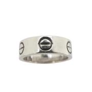 Pre-owned White Gold rings Cartier Vintage , Gray , Dames