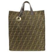 Pre-owned Canvas fendi-bags Fendi Vintage , Brown , Dames