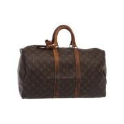 Pre-owned Canvas louis-vuitton-bags Louis Vuitton Vintage , Brown , Da...